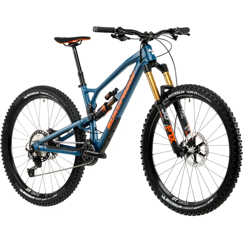 Nukeproof Mega 290 Factory Bike XT 2020 Mountain Bike Blue-1
