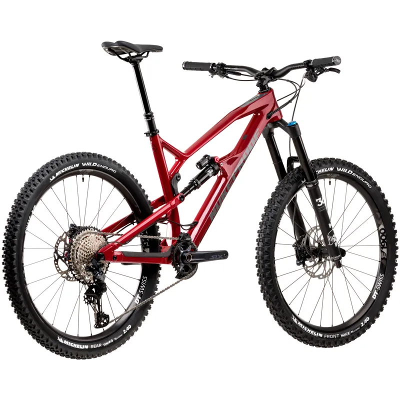 Nukeproof Mega 275 Elite SLX 2020 Mountain Bike Burgondy Shop Demo Bike-2