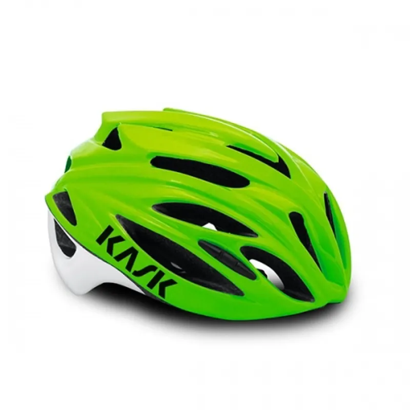 Kask Rapido Road Cycling Hlemet Lime Green