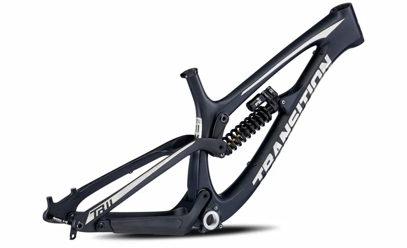 Transition TR11 V2 Carbon DH Frame Set Black Chrome-1