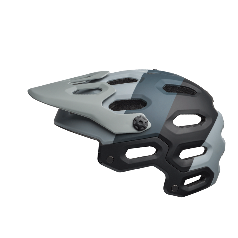 Bell Super 3 Mountain Bike Helmet In Grey-1