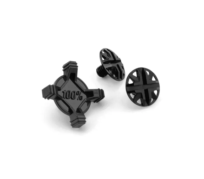 100% Status Visor Screw Kit in Black