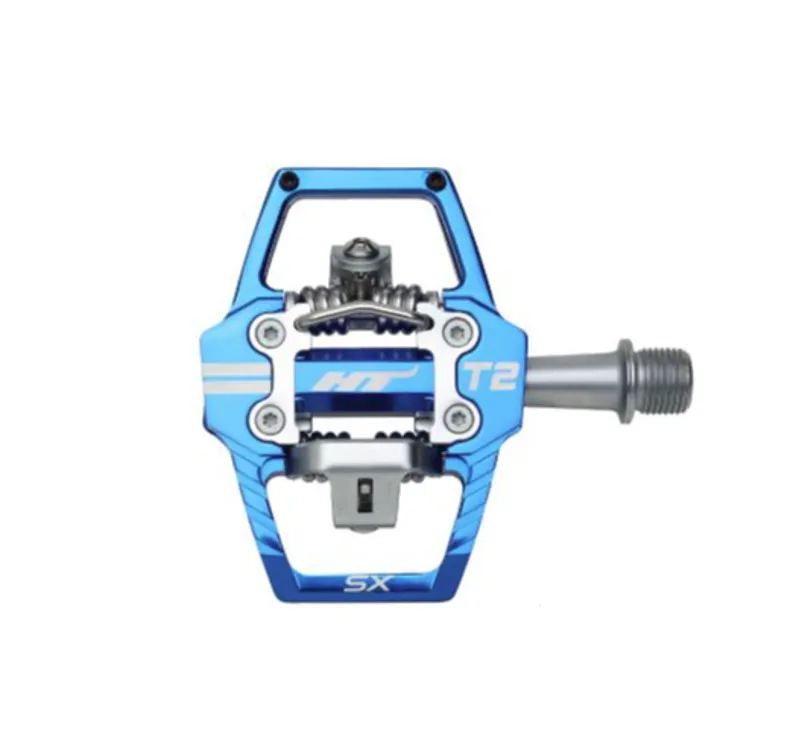 HT Components T2-SX 9/16-inch BMX Pedals in Blue