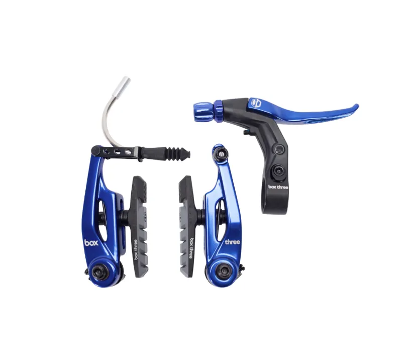 Box Three 85mm Brake Kit in Blue