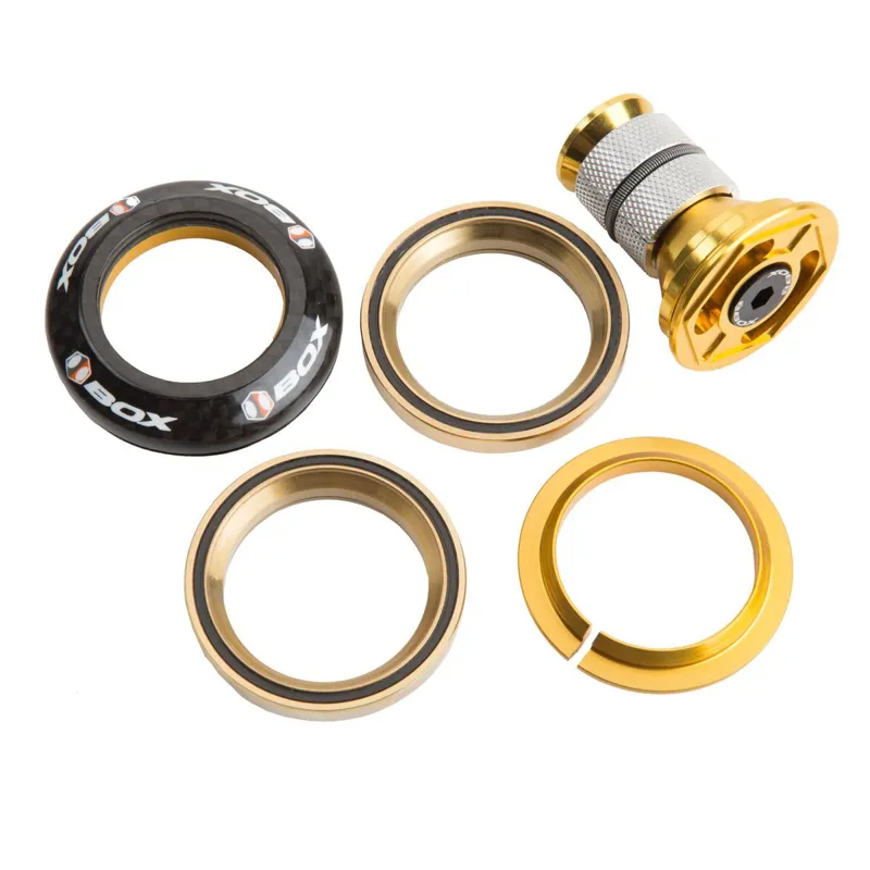 Box Gilde Carbon Integrated 1 1/8 Headset Gold-2