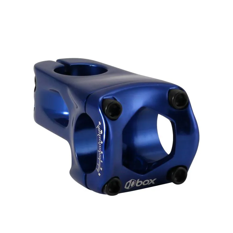 Box One Front Load Pro Stem 31.8mm Blue
