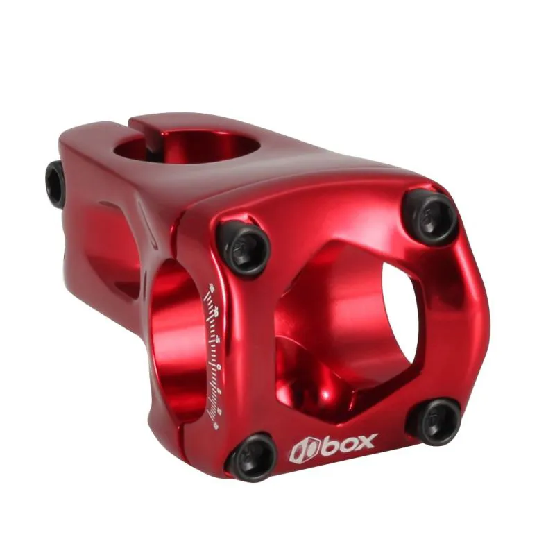 Box One Front Load Pro Stem 31.8mm Red