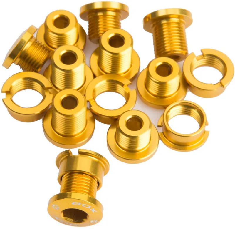 Box Components Box Alloy Chainring Bolt Kit 15 Pcs Gold