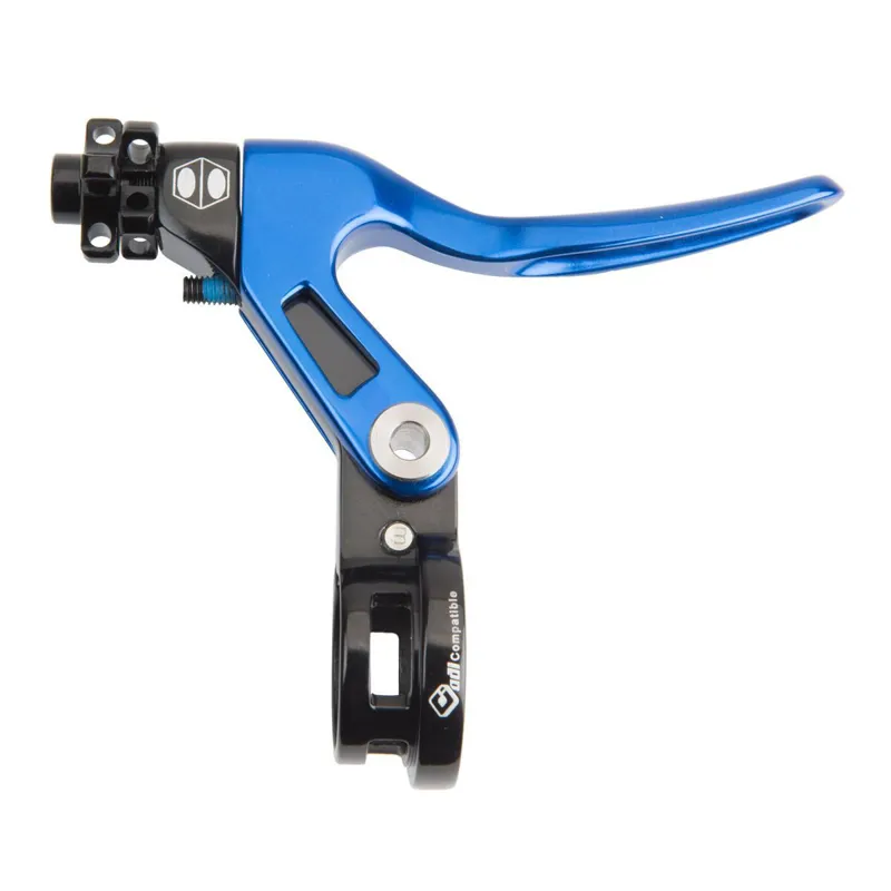 Box Genius Short Reach Right Hand Brake Lever in Blue-1
