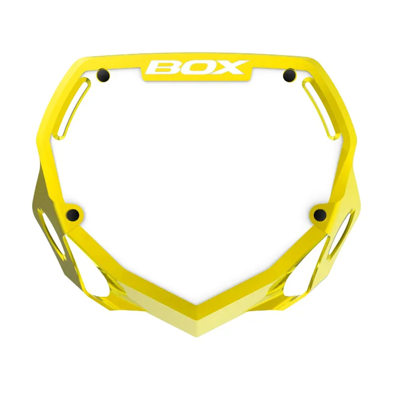 Box Phase 1 Number Plate Yellow 