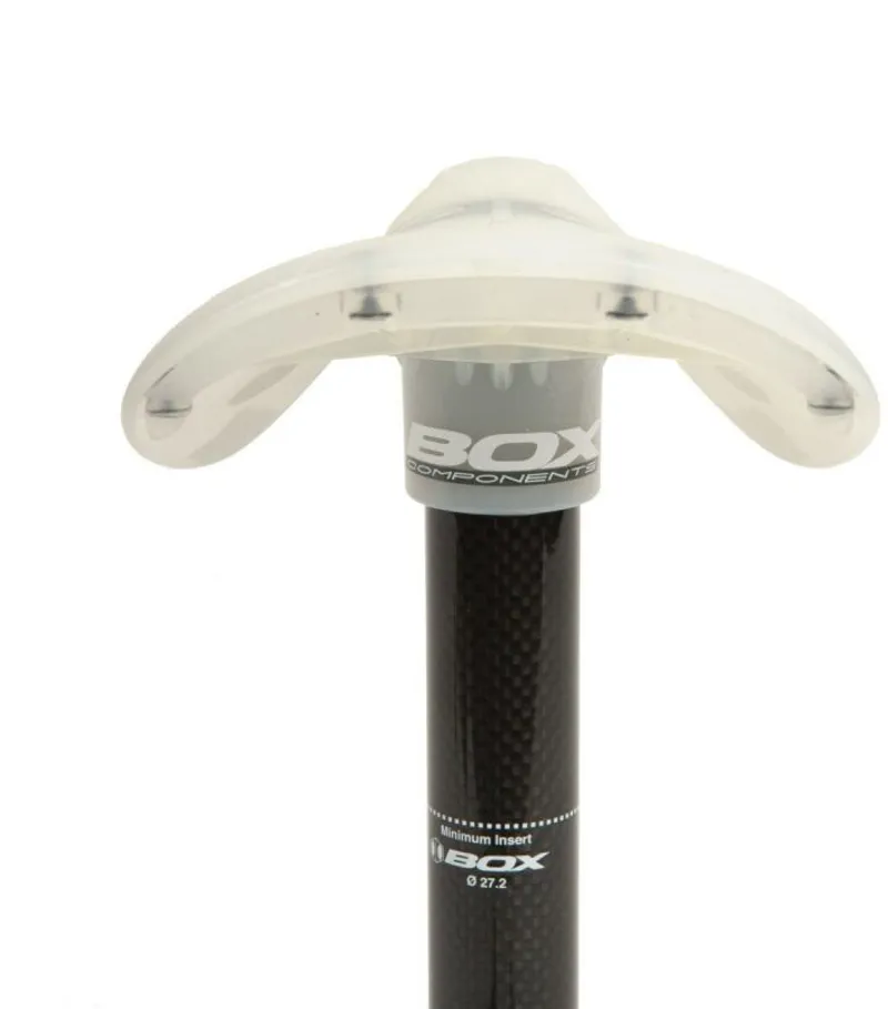 Box Echelon Race Saddle Large White-2