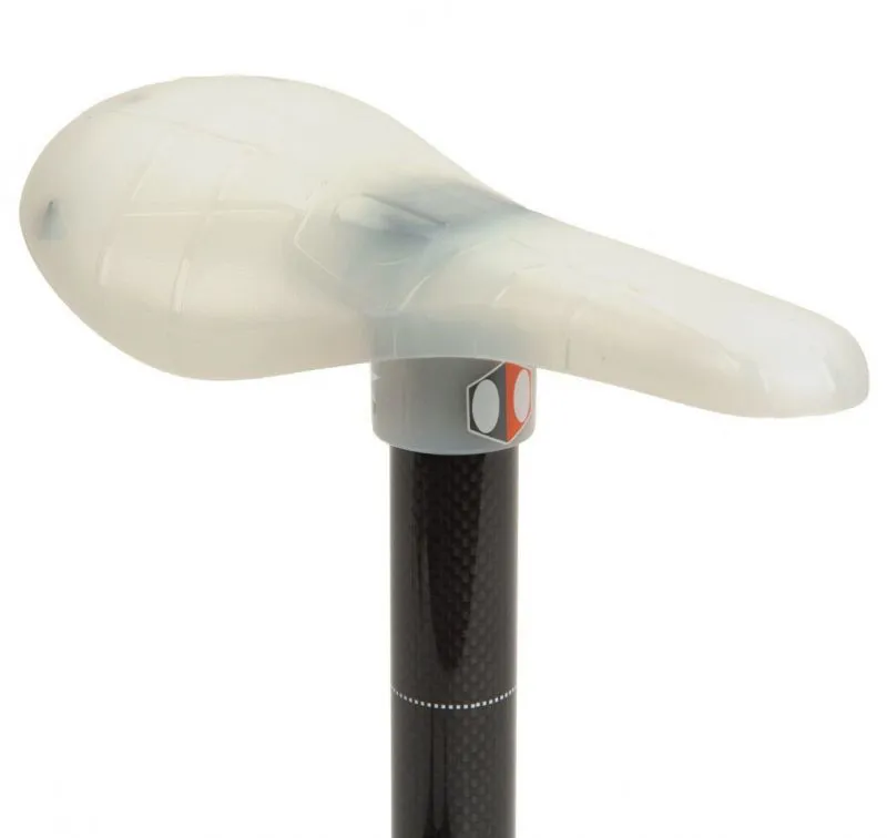 Box Echelon Race Saddle Large White