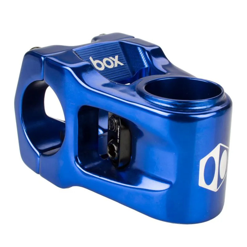 Box One Center Clamp Stem X 31.8mm Blue-2