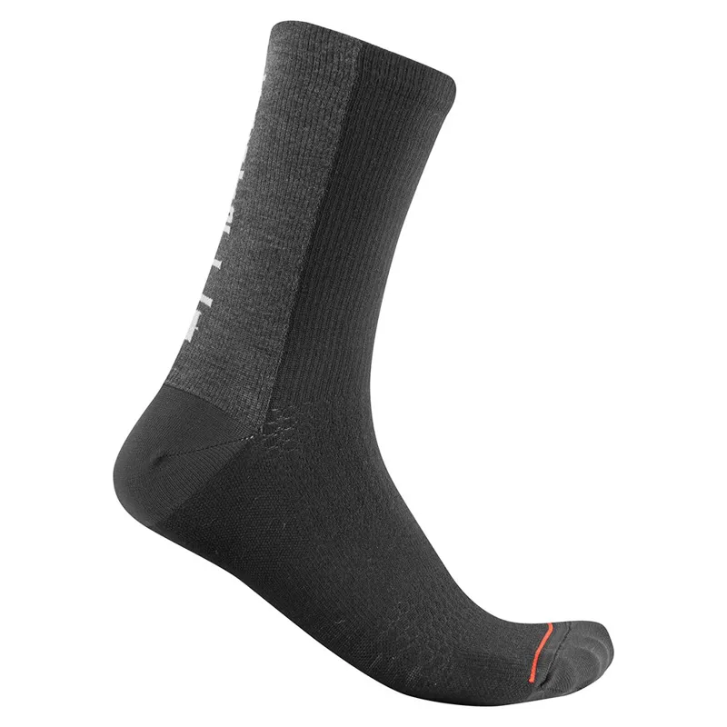 Castelli Bandito Wool 18 Sock Black 