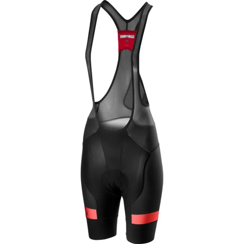 Castelli Free Aero Race 4 Womens Bibshort Team Version Brilliant Pink