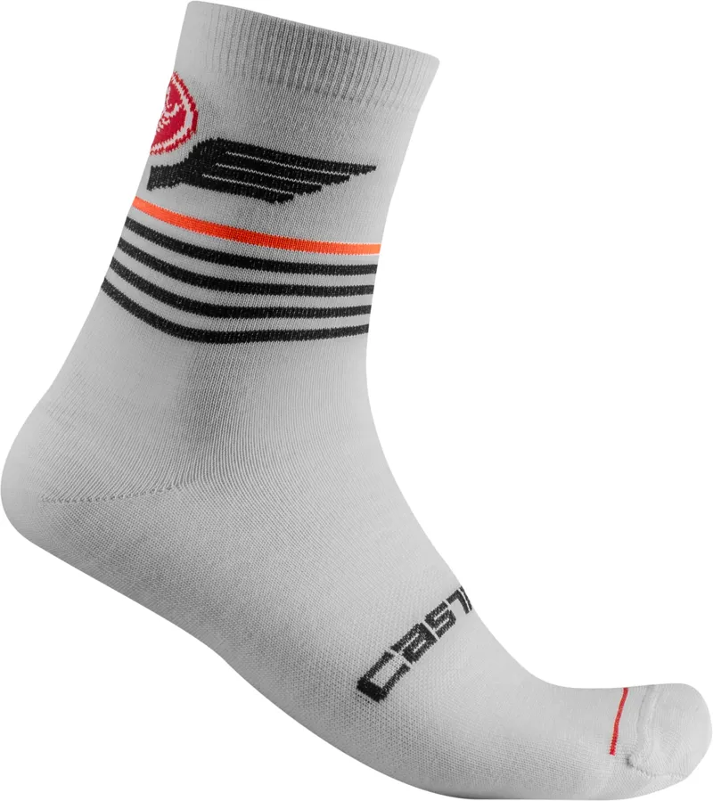 Castelli Lancio 15 Sock Silver Gray 