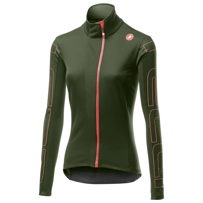 Castelli Transition Womens Jacket Military Green 