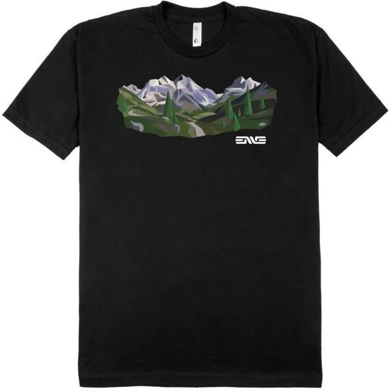 ENVE Mountainscape T-Shirt Black grey 