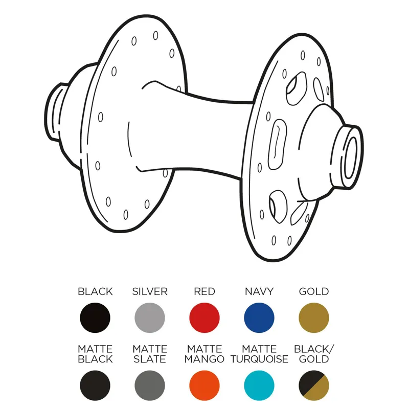 Chris King MTB Boost Centerlock Front Hub 110x15mm Black-1