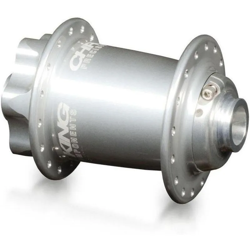 Chris King ISO MTB Front Hub LD 110x20 Thru - Ceramic Bearings Silver 32h 100x20 thru