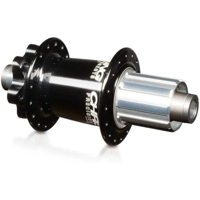 Chris King ISO MTB Rear Hub 142x12 Thru Shimano Driveshell Ceramic Bearings Black 32h