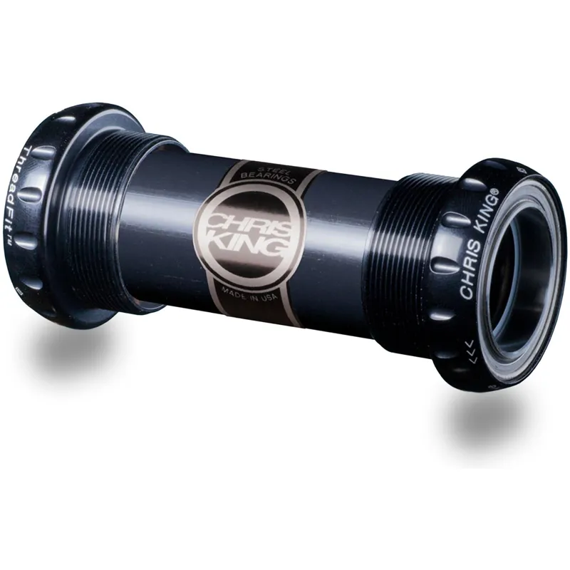 Chris King ThreadFit 24 Bottom Bracket Black 68-73mm