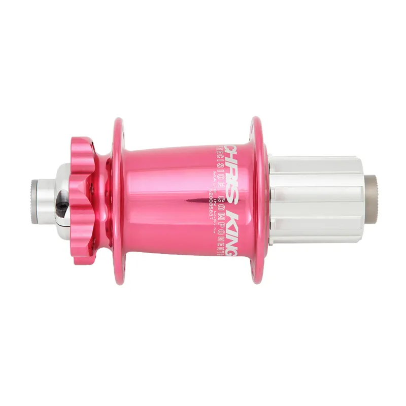 Chris King MTB ISO Rear Hub 135QR Shimano Driveshell Pink 32h