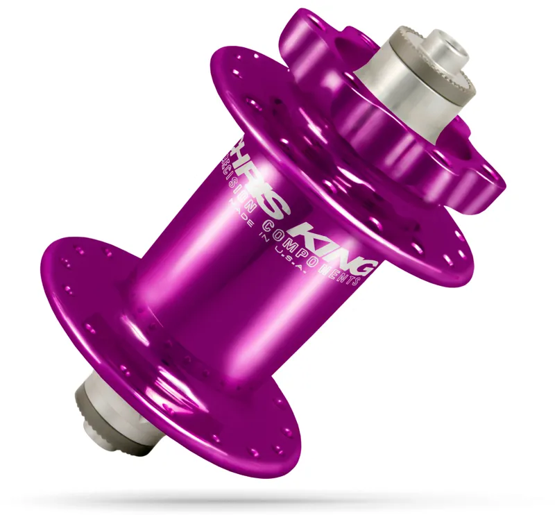 Chris King MTB ISO Front Hub SD 100QR / Purple 32h