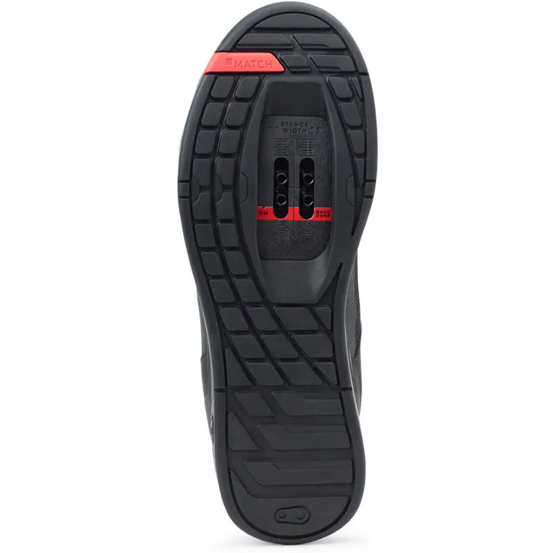 Crankbrothers Mallet Lace Shoes Black Red-3