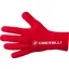 Castelli Diluvio C Gloves in Red