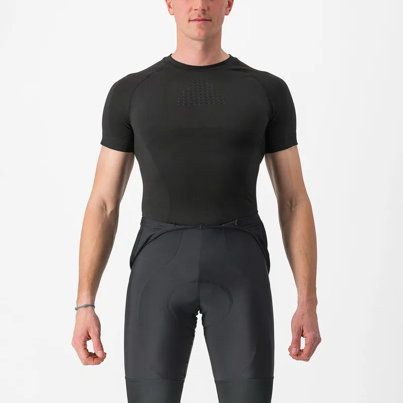 Castelli Core Seamless Short Sleeve Base Layer in Black