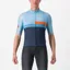 Castelli A Blocco Jersey in Baby Blue/Belgian Blue