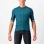 Castelli Entrata VI Jersey in Teal/Quetzal Green/Silver