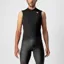 Castelli Entrata VI Sleeveless Jersey in Black Grey Ivory