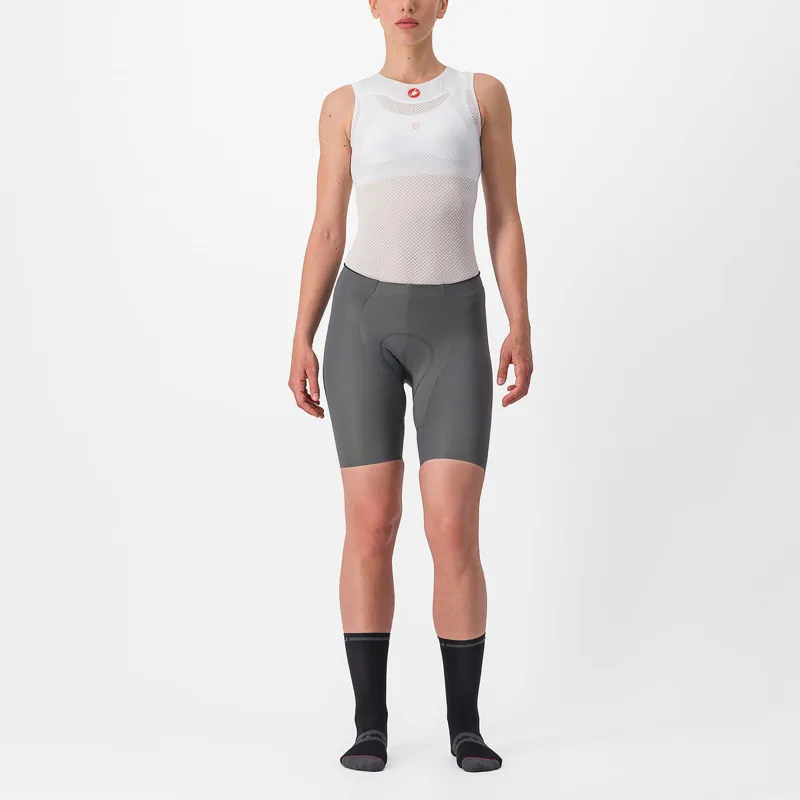 Castelli Free Aero RC Women's Shorts in Gunmetal Grey