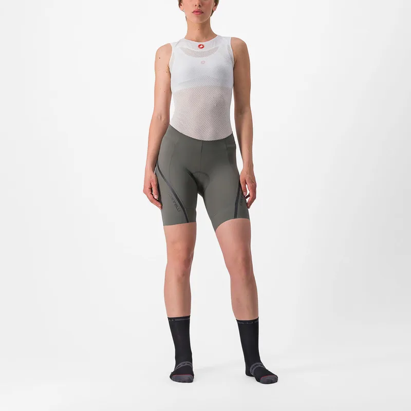 Castelli Velocissima 3 Women's Shorts in Gunmetal Grey