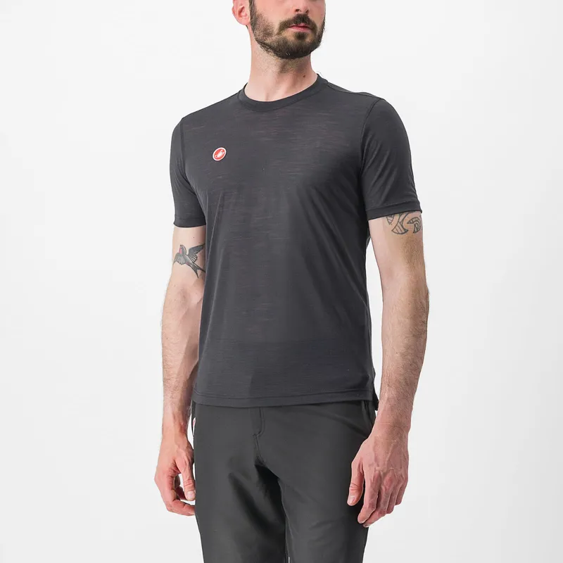 Castelli Merino T-Shirt in Black