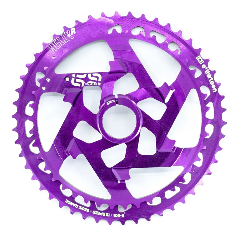 Ethirteen Helix Cassette Cluster 42-50T 12 Speed Eggplant 42 -50t
