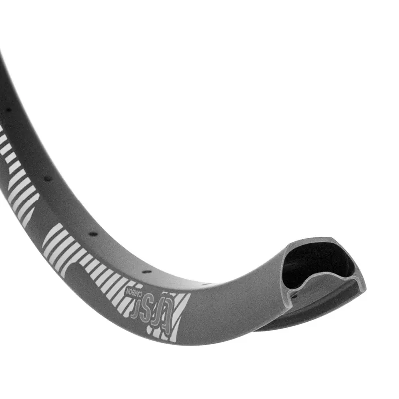 Ethirteen TRS Race Carbon Rim Trail DH 27mm 28H Black 2