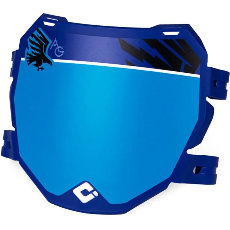 ODI DH MTB Number Plate in Blue