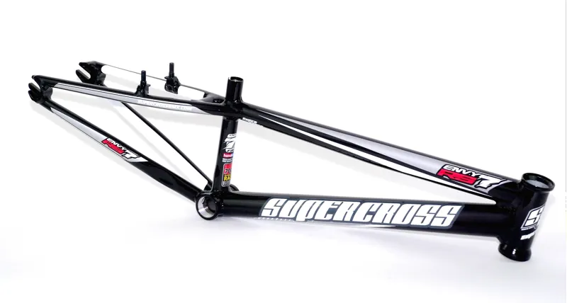 Supercross RS7 BMX Race Frame Gloss Black