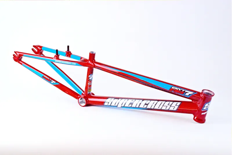 Supercross RS7 BMX Race Frame Red