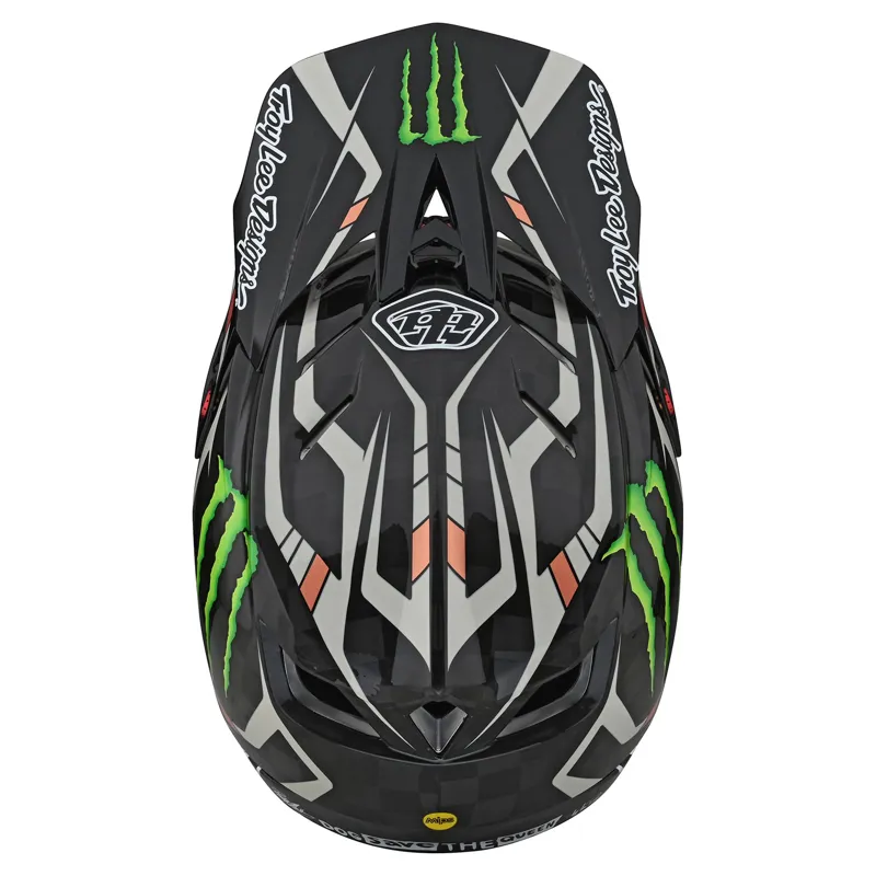 Troy Lee Designs Monster D4 Carbon Helmet Brendog Limited Edition-3