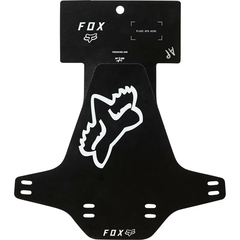 Fox Mud Guard Black White 