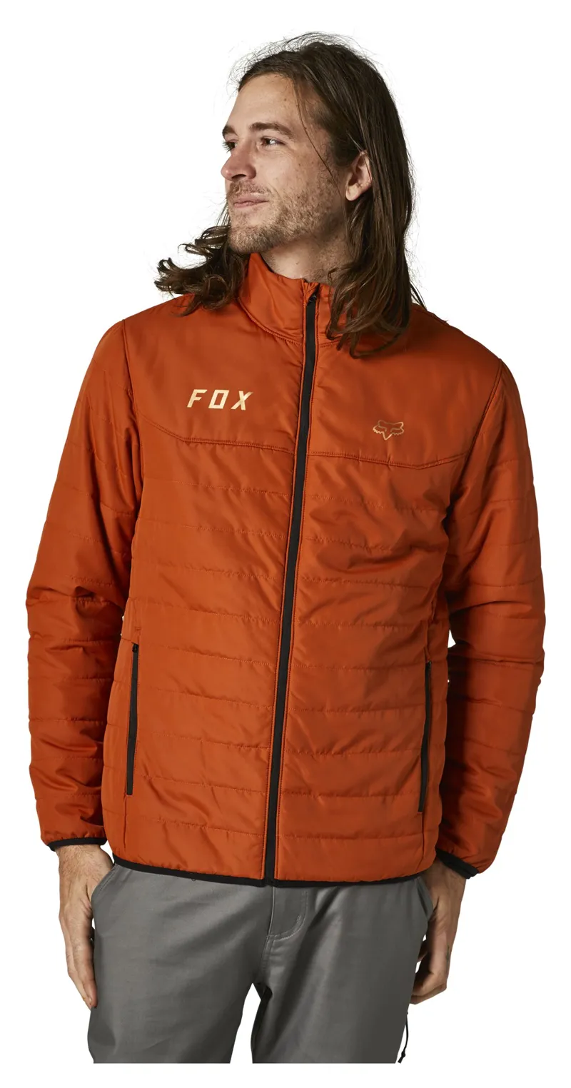 Fox Howell Puffy Jacket Burnt Orange
