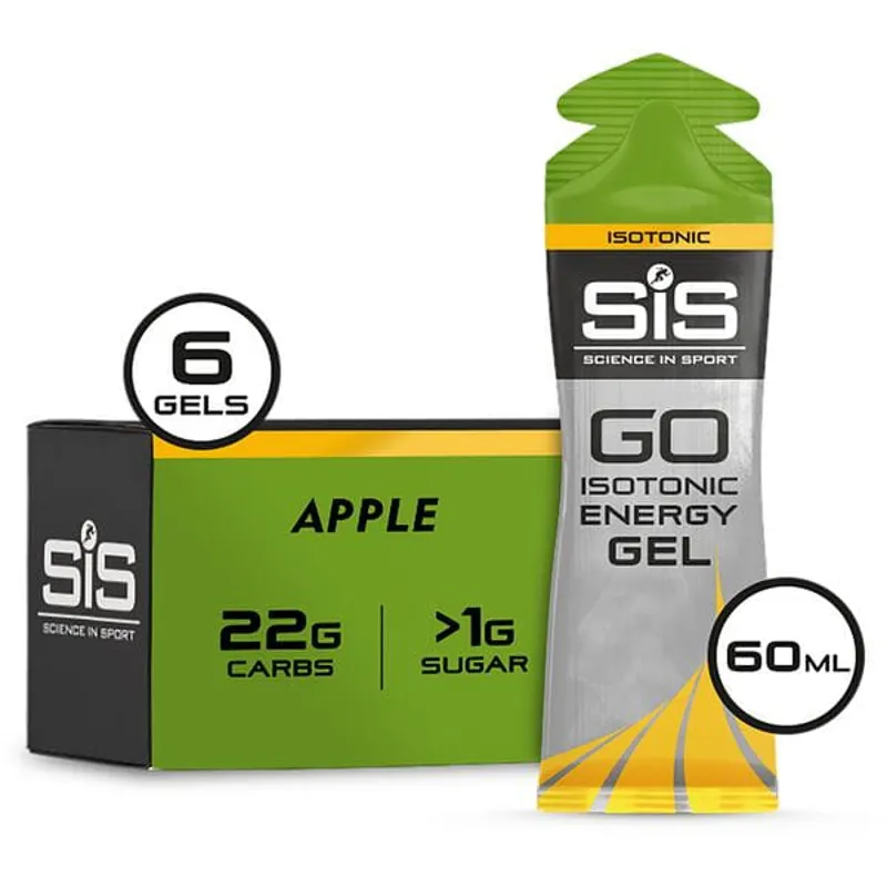 Science in Sport GO 6 Pack Energy Gels in Apple