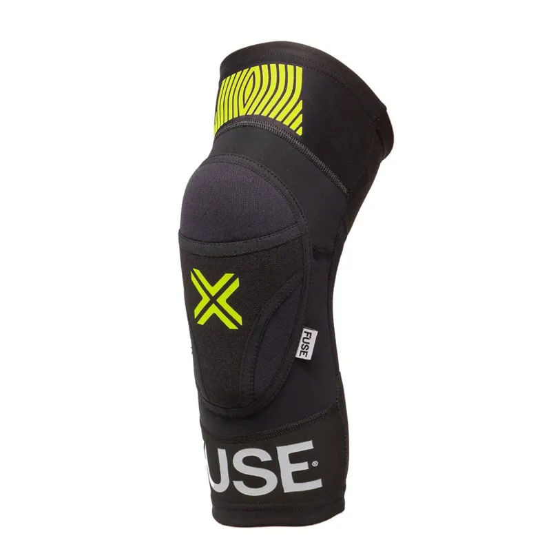 Fuse Omega Knee Pad Black Yellow