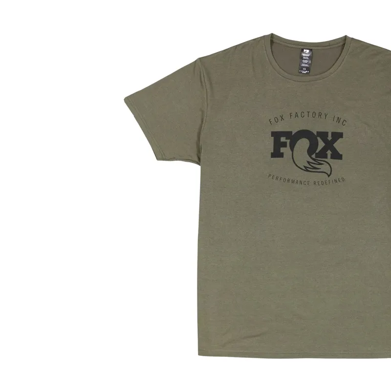FOX Ride 3 0 Tee Olive X-Large