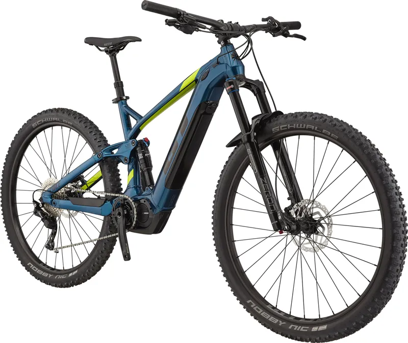 GT  eForce Current Electric Mountain Bike Teal-1