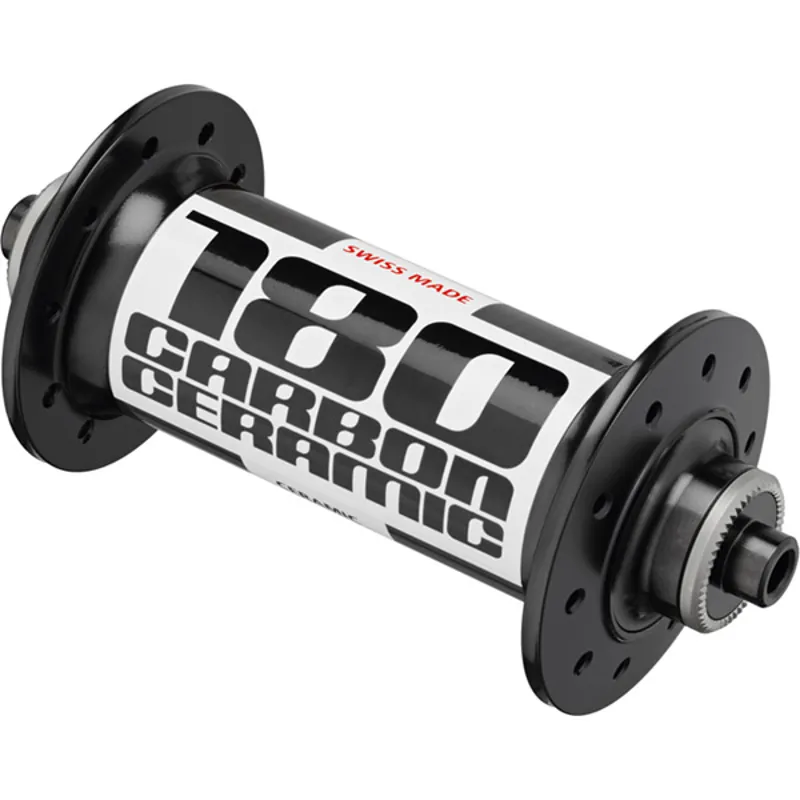 DT Swiss Hub 180 28hCL Carbon B W Black 28 hole 100 mm qr